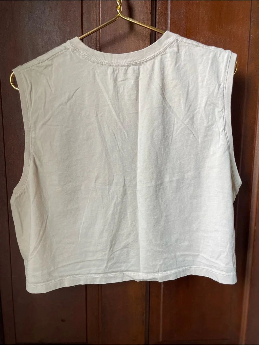 Nike women's extra large sleeveless cropped top